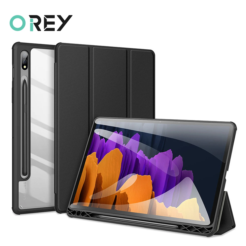 

Чехол для Samsung Galaxy Tab S8 Ultra, роскошный флип-чехол из искусственной кожи для Samsung Tab S8 Plus S7 Plus PE S8 + защитный чехол