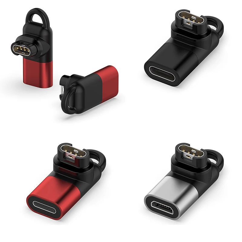 

Female Type C Connector Converter Adaptor Compatible With Garmin Fenix 6/ 6X PRO