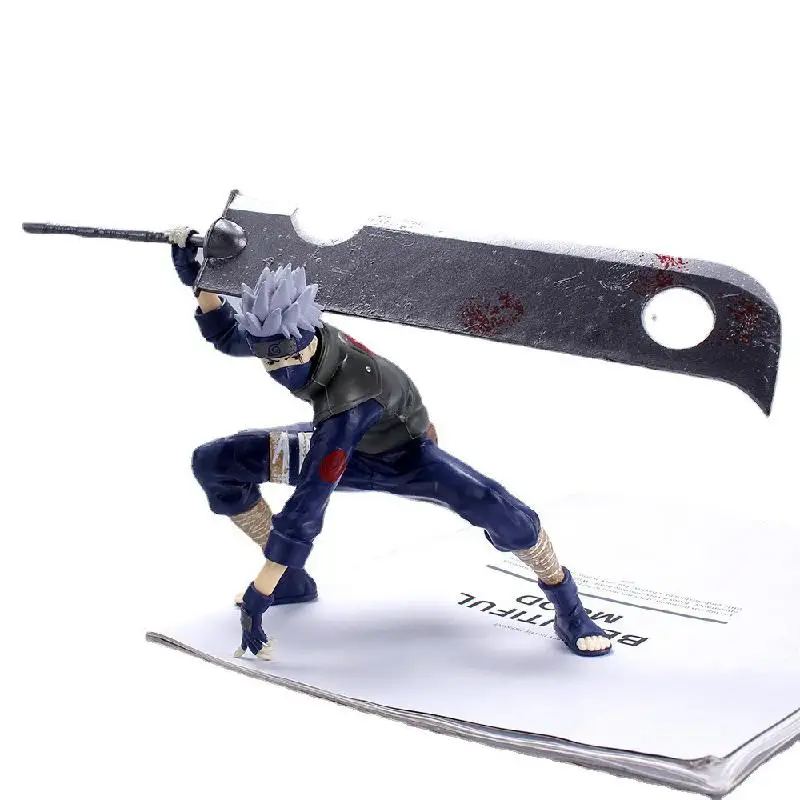 

Action Anime Naruto Hatake Kakashi Figures Cartoon Kids Naruto Accessories Figure Model Doll Children Toys Cool Birthday Gifts