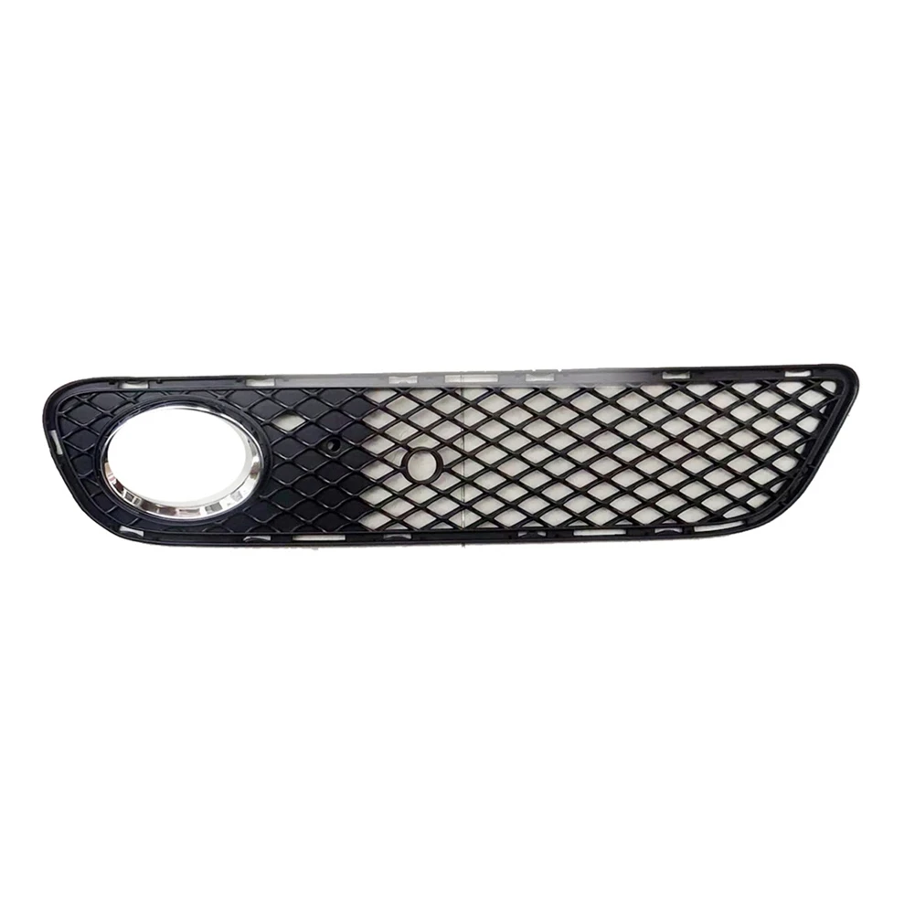 

1718800624 Car Right Front Bumper Fog Light Grille Fog Lamp Grill Cover with Chrome Ring for Benz SLK W171 R171 09-11