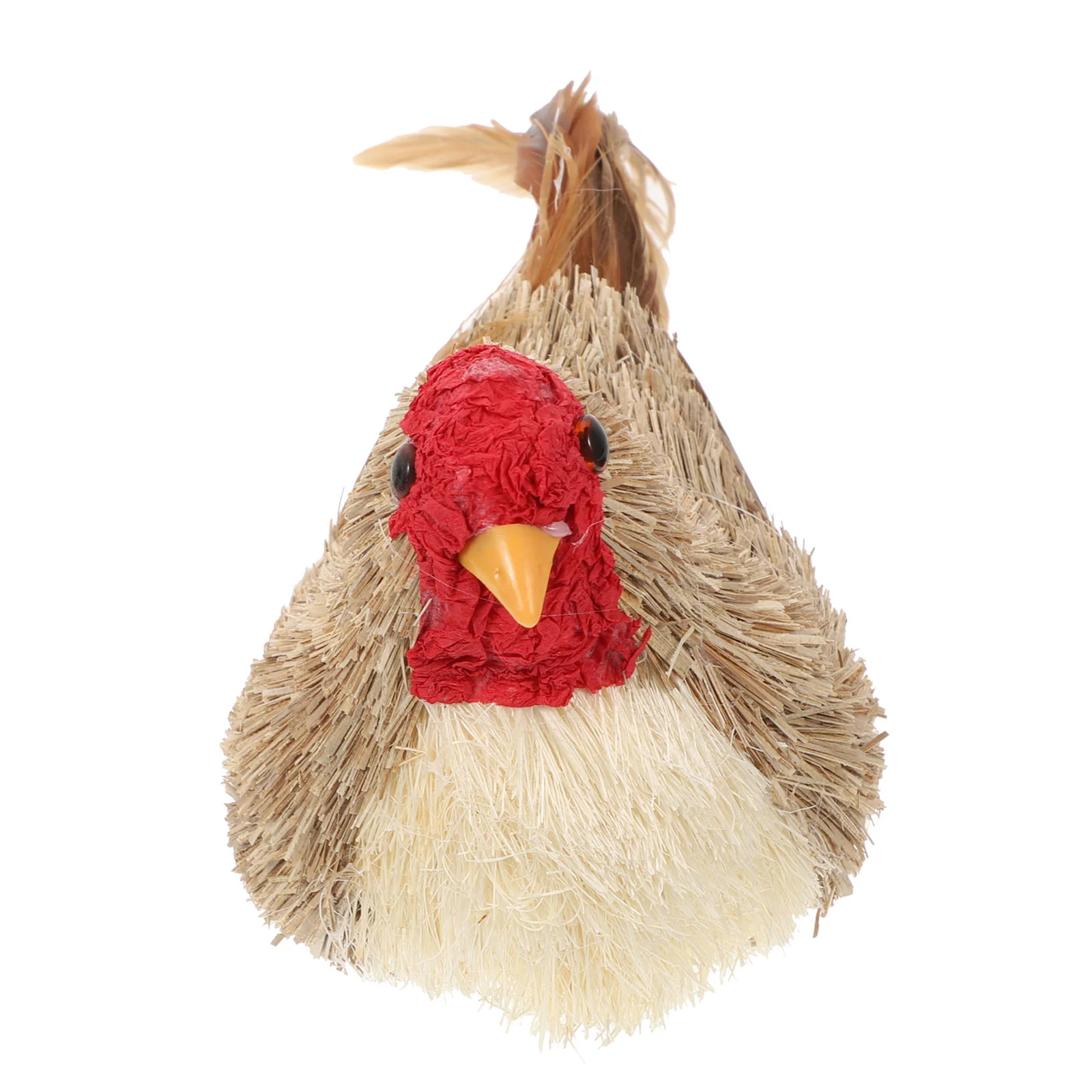 

Home Décor Chicken Sculpture Desktop Decor Yard Chicken Decor House Ornaments Farm Animal Statue Rural Hen Craft Ornaments