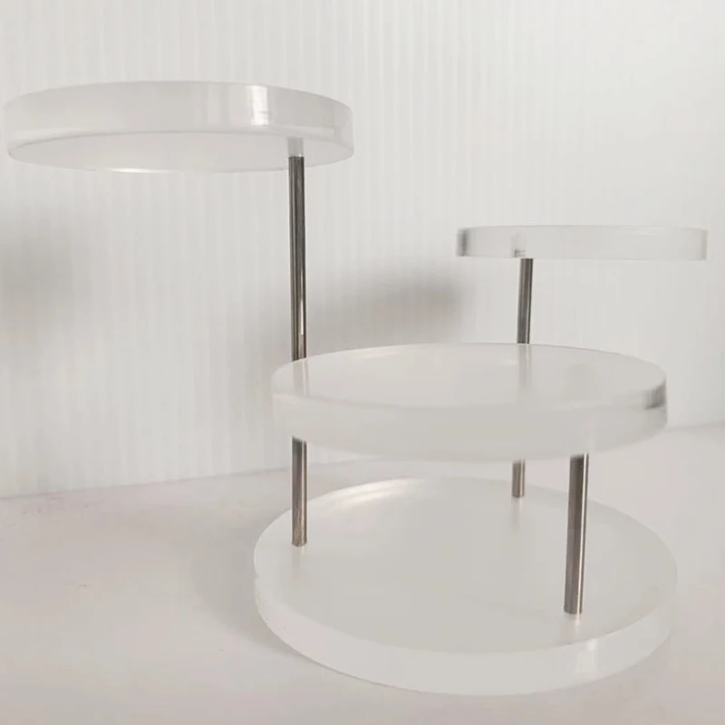 

luckyiasv 3-х уровневая акриловая подставка для украшений