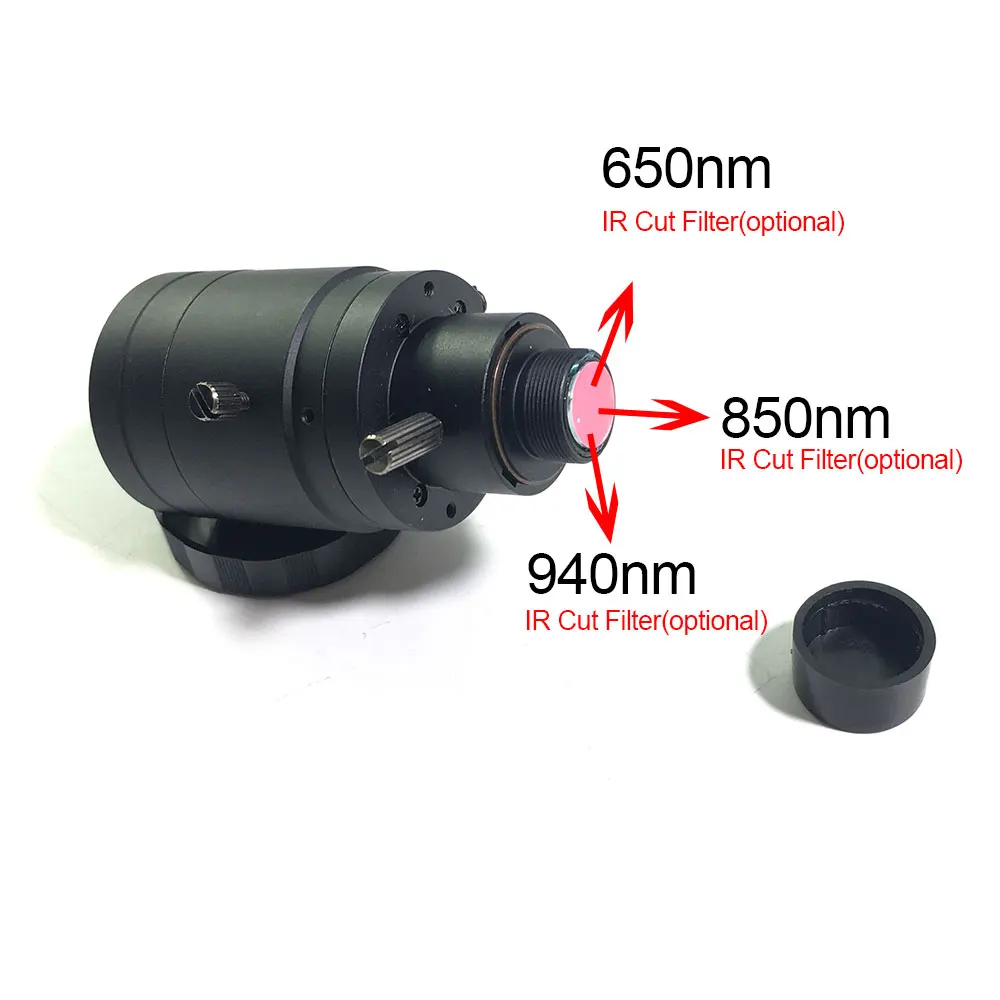 Дешево 5-мегапиксельная варифокальная линза 6-22 мм M12, крепление CCTV, обзор на большие расстояния 1/2, 5-дюймовый ручной фокус и зум для HD IP/AHD камеры