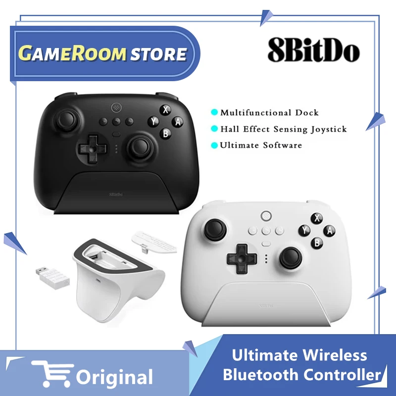 8BitDo Ultimate беспроводной игровой контроллер Bluetooth датчик Холла с зарядной