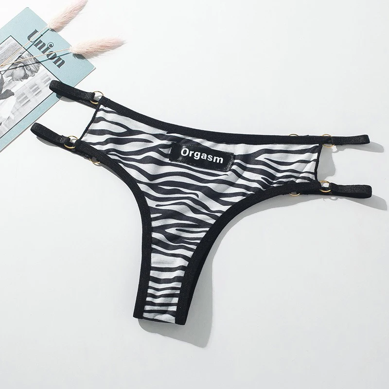 Сексуальные леопардовые женские трусики с вырезом нижнее белье для девочек