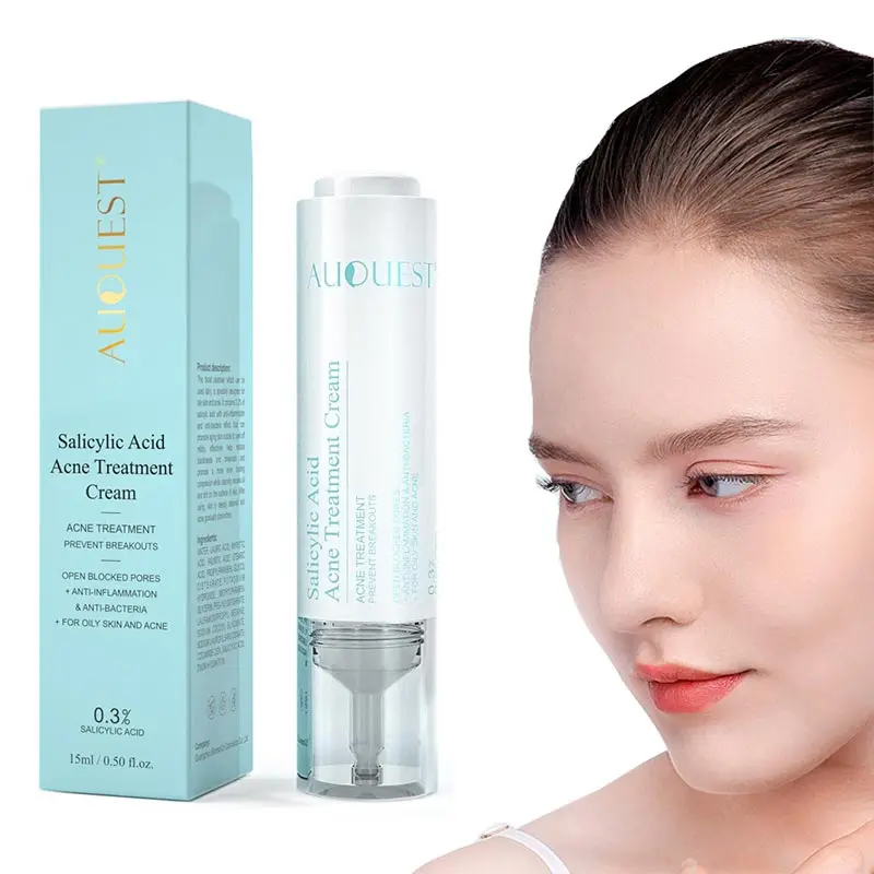 

Salicylic Acid Repair Blackhead Remove Face Serum Treatment Shrink Pores Oil Control Acid Salicylic Gel Repair Acne Skin Care