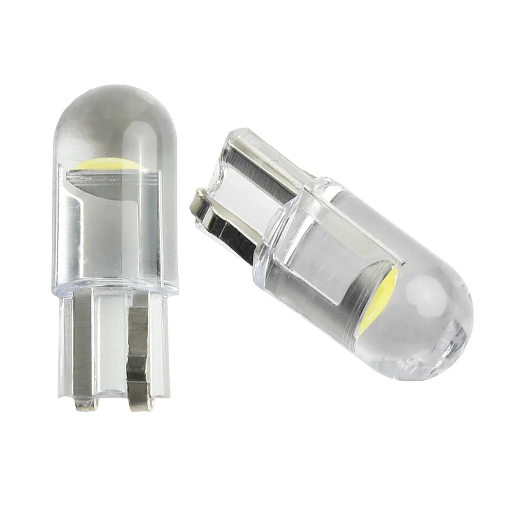 

Light Bulb T10 COB Light Bulbs Map Light T10 20Pcs 6000K Approx. 24x9x8 Mm Car Interior For W5W 168 LED Useful