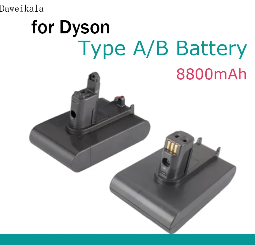 

2023 NEW for Dyson 22.2V 8800mAh Type A/B Li-ion Vacuum Battery for Dyson DC35, DC45 DC31 DC34 DC44 DC31 Animal DC35 Animal