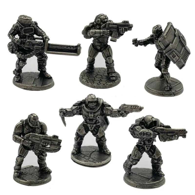 1 шт. винтажная фигурка меха-солдата