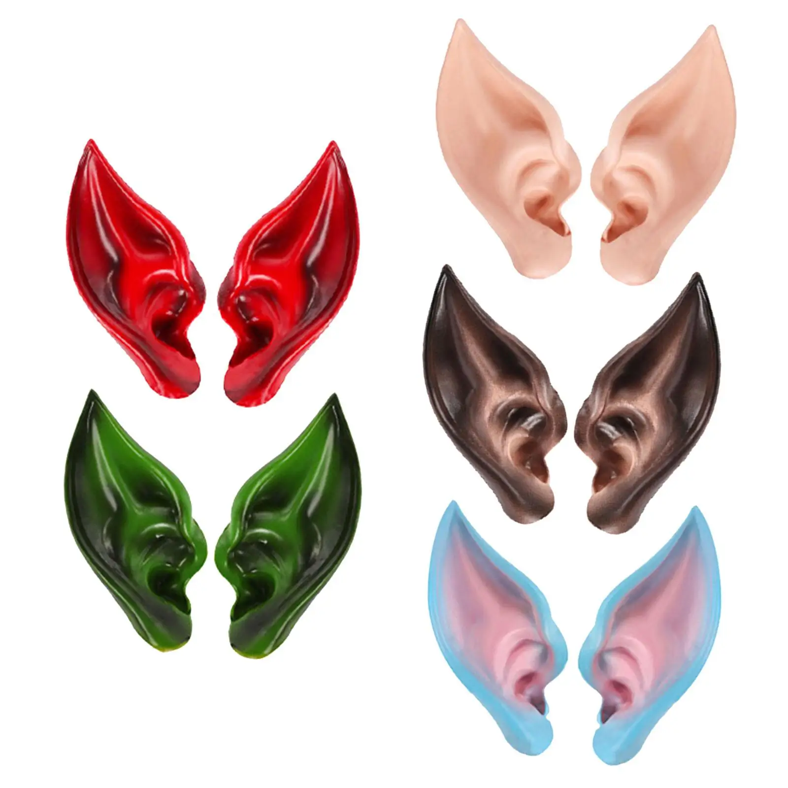 Elf False Ears Halloween Carnival Cosplay Accessories Costumes Fairy
