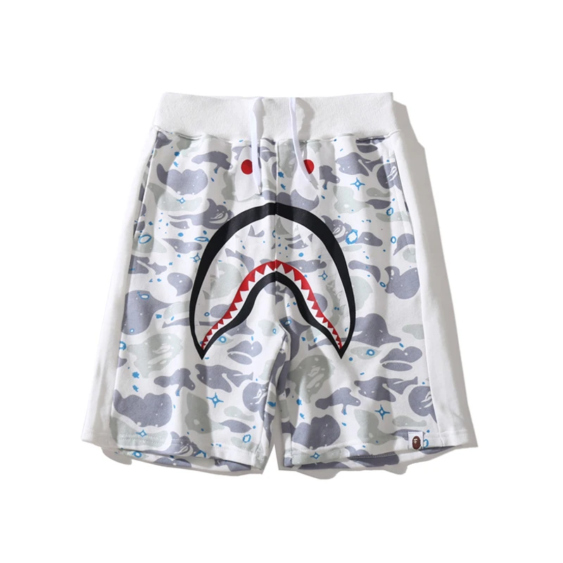 2021 [флуоресцентный] Bape летний топ с 