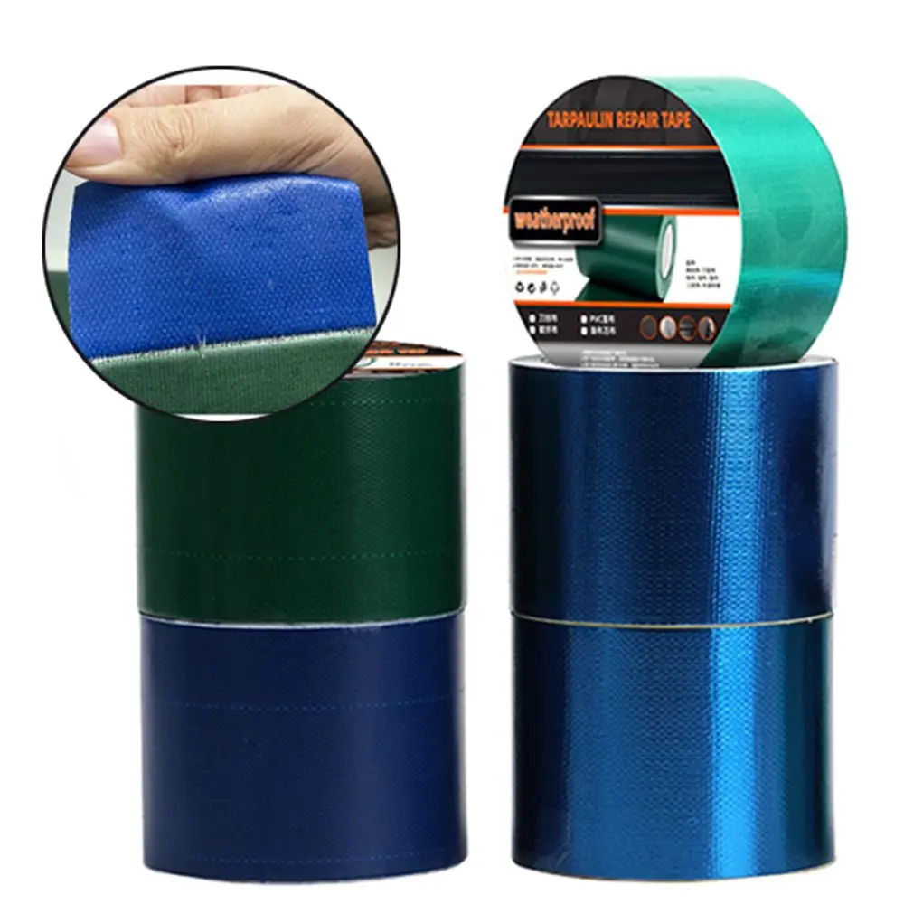 

7.5M Tent Repair Tape Glass Fibe Waterproof Adhesive Patches Rainproof for Awning Boat Covers Tarpaulin Canvas Rain Cloth Etc