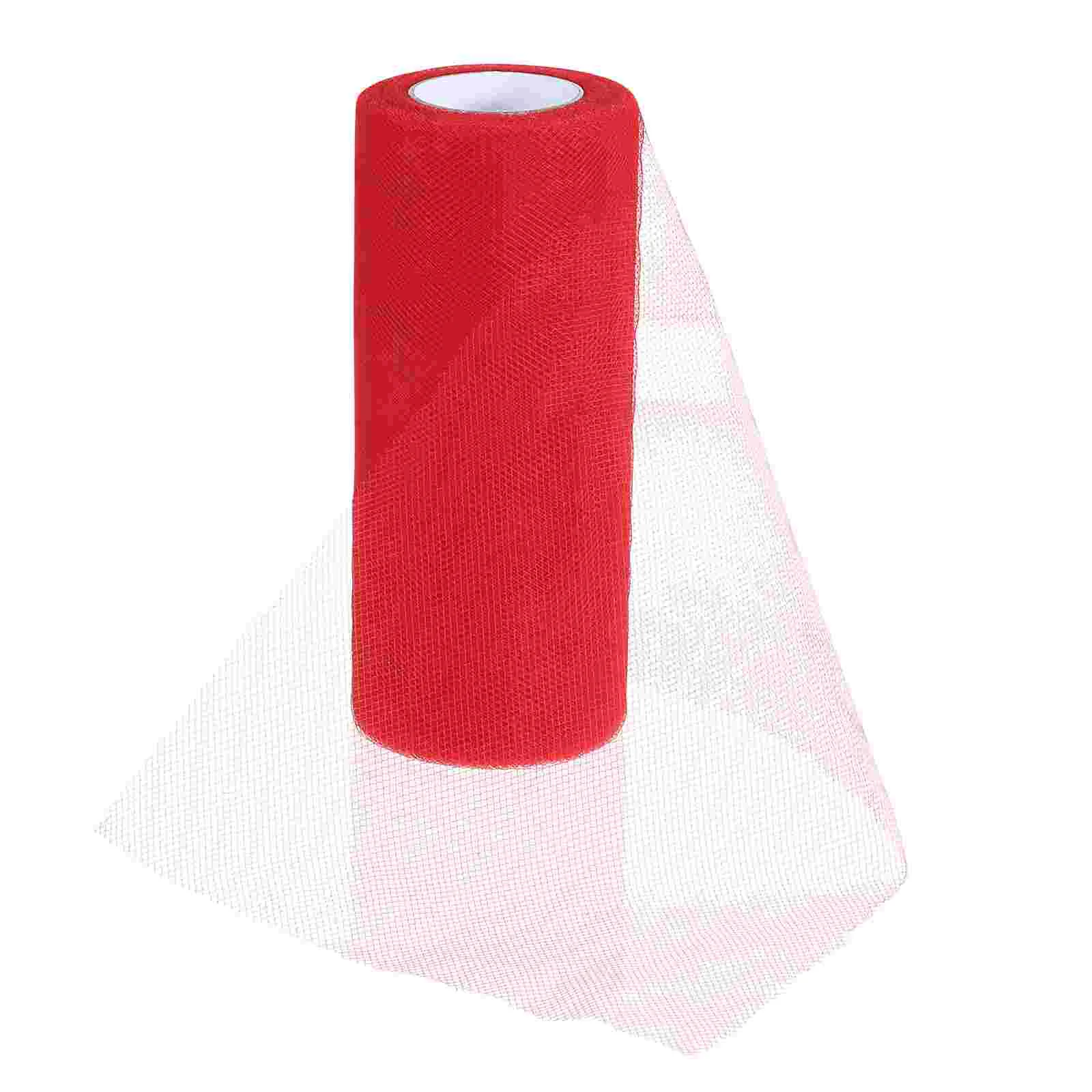 

1 Roll Spool Tulle 6 Inch Spool Fabric for Craft Wedding Parties