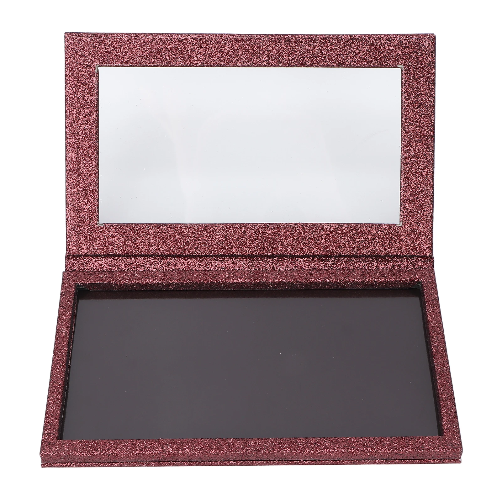 

Empty Makeup Display Pans Eyeshadow Lipstick Blush Storage DIY Professional Magnetic Palette Burgundy