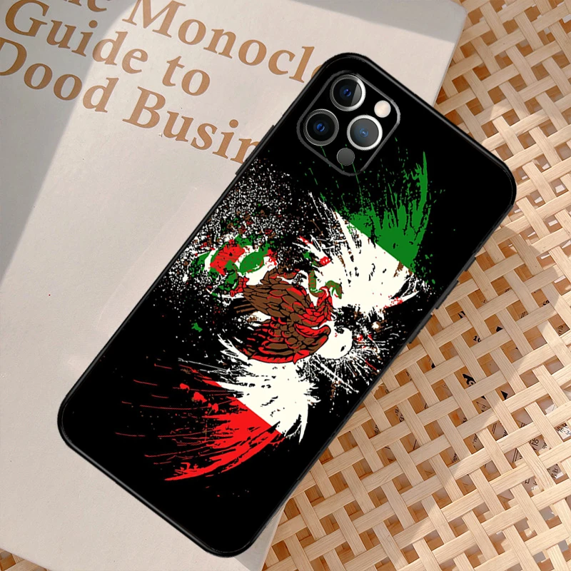 Чехол с флагом Мексики для iPhone 12 11 13 Pro Max Mini XR X XS MAX 5S 6S 7 8 Plus SE 2022 2020 чехол |