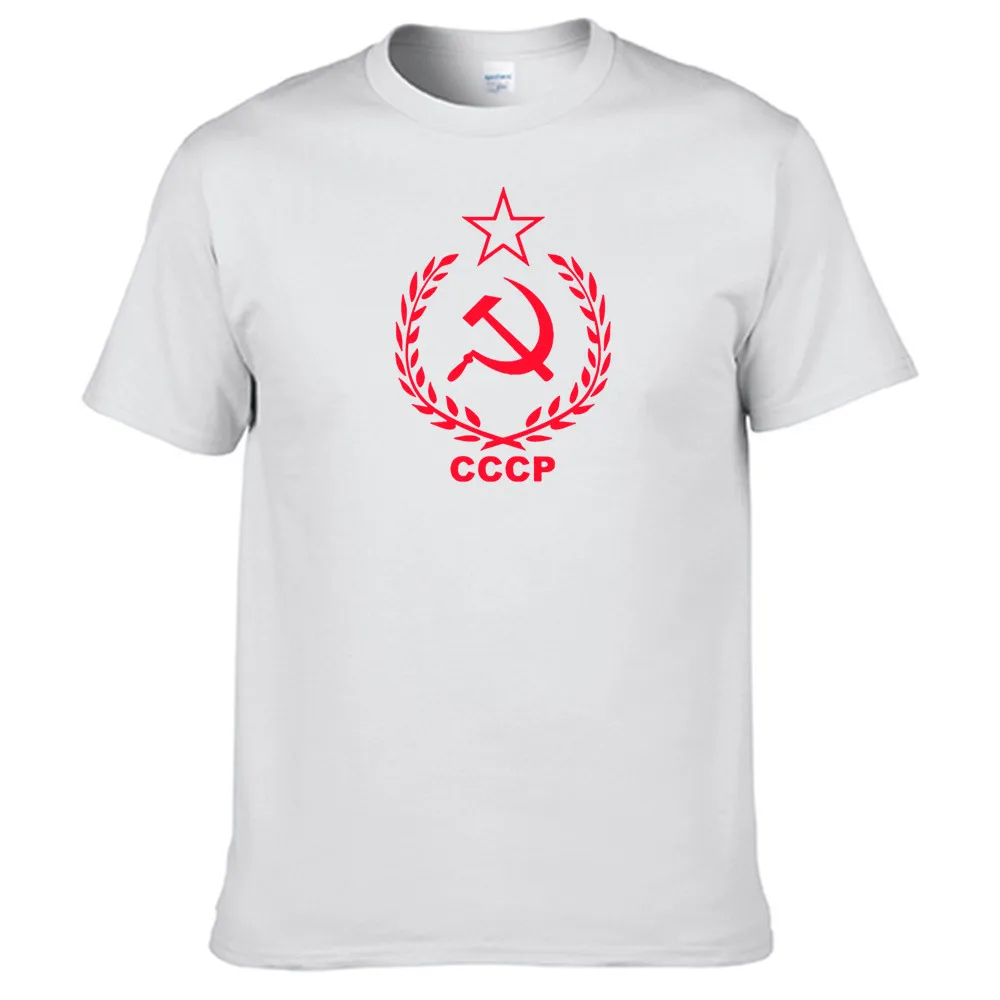 

New Summer CCCP Russian Best-selling T Shirt For Men Limitied Edition Unisex Brand T-shirt Cotton Amazing Short Sleeve Tops