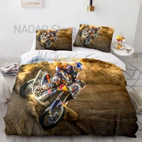 motorcycle bedding set single twin full queen king size wild race bed set aldult kid bedroom duvetcover sets 3d anime cool 038