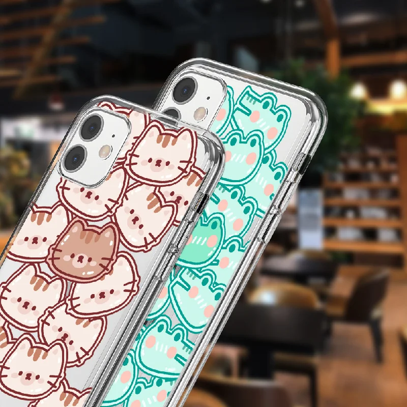 Чехол для телефона с милым мультяшным портретом iPhone 11 12 13 Pro Max X XS XR 7 8 Plus SE2020 мягкий