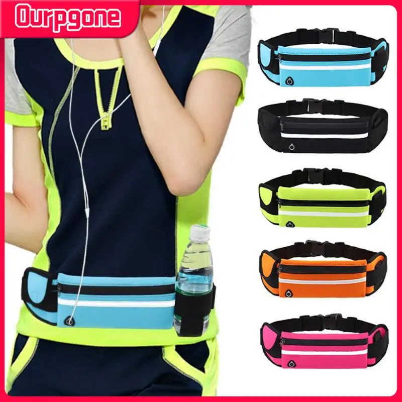 

5 Colors Outdoor Bags Unisex Jogging Running Cycling Camping Hiking Travel Pouch Keys Mobile Money Sport Waist Belt Bum Bag