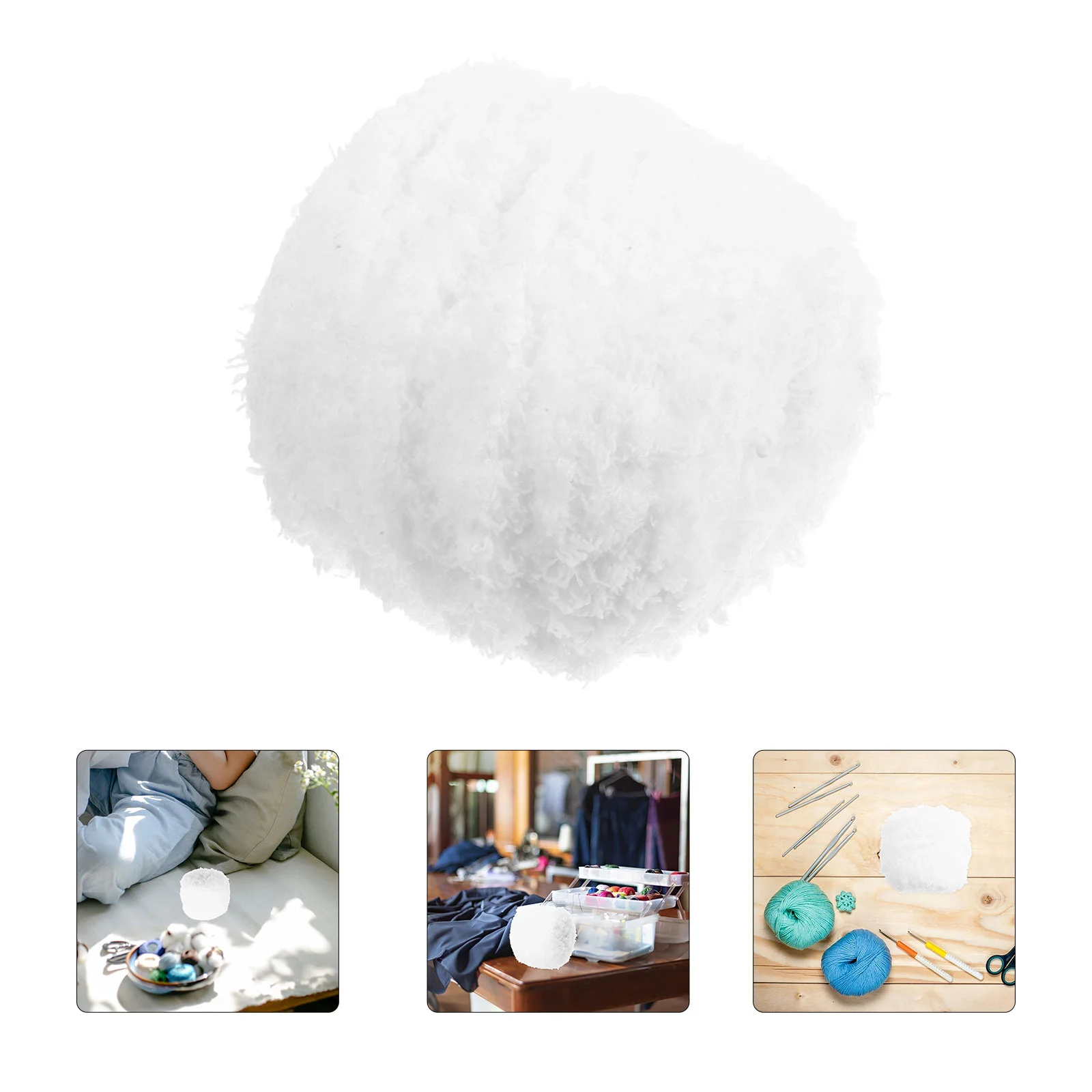 Шерстяной шар материал для вязания массивная пряжа крючком уютные одеяла серый