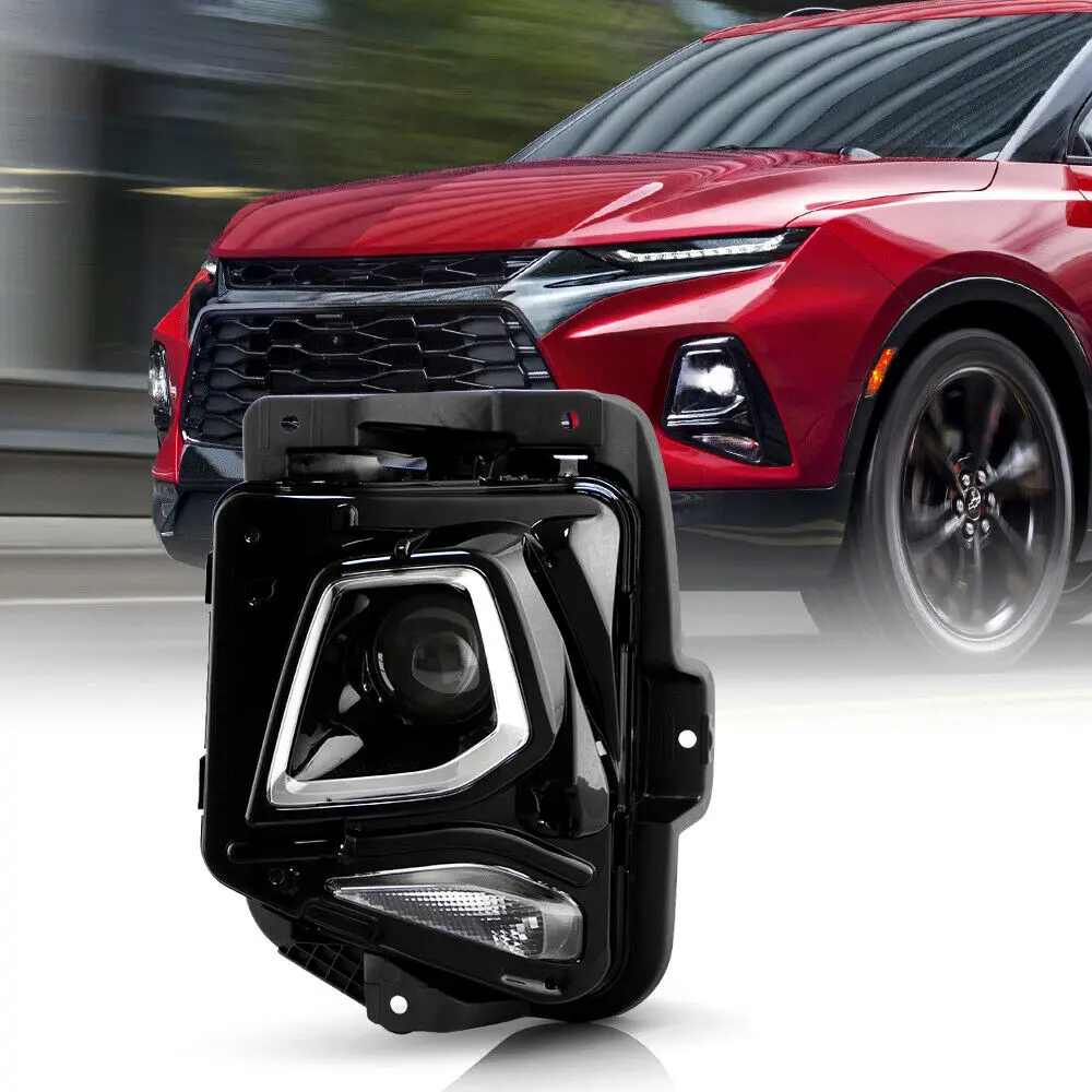 

Черная фара в сборе, головная лампа в сборе для CHEVROLET BLAZER 2019