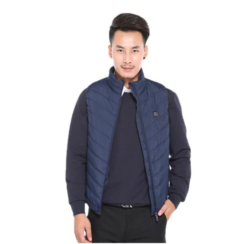 Men's Vest Heating Vest Smart USB Charging Vest Constant Temperature Heating Clothing Winter Men's Vest Men Winter Jacket