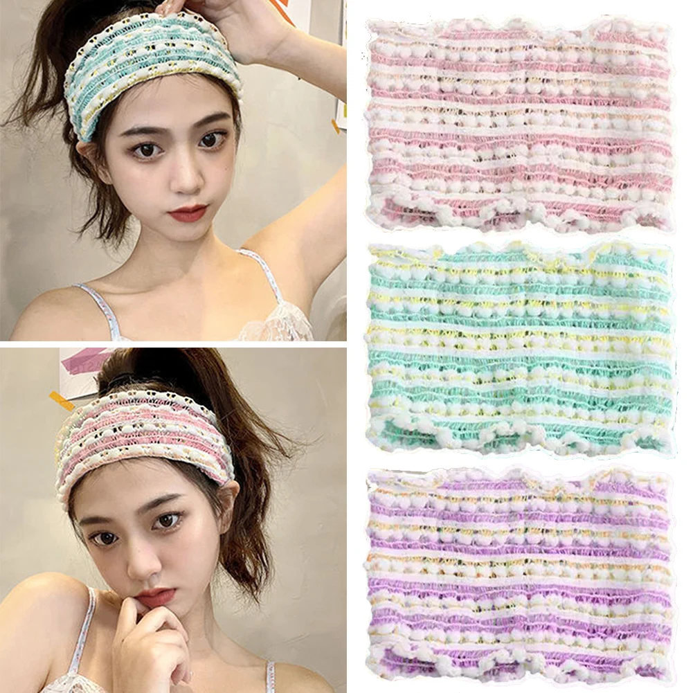 

Women Knitted Headband Solid Color Cotton Wide Turban Twisted Knotted Headwrap Girls Hairband Hair Accessories Scrunchies