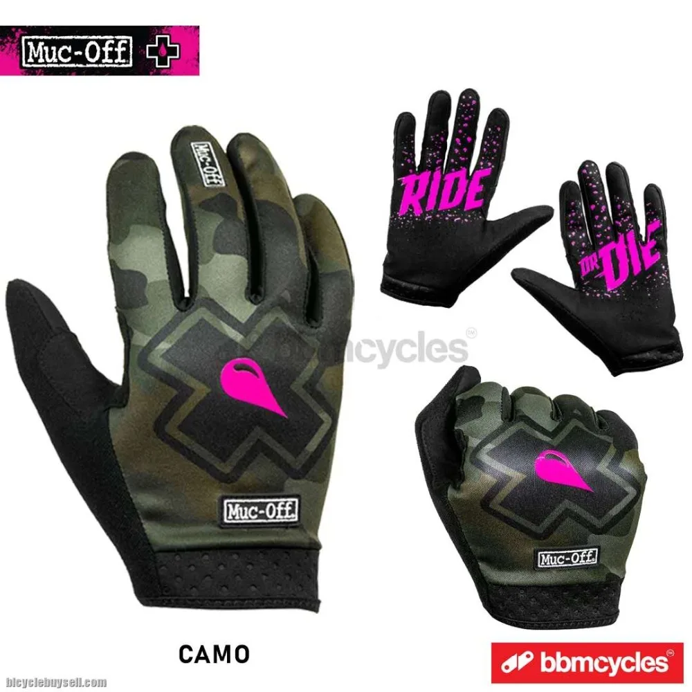 

2021 muc off Moto Gloves Top Mountain Bike mx Glove Pink motorcycle Gloves Top Motocross Glove Men bmx Glove
