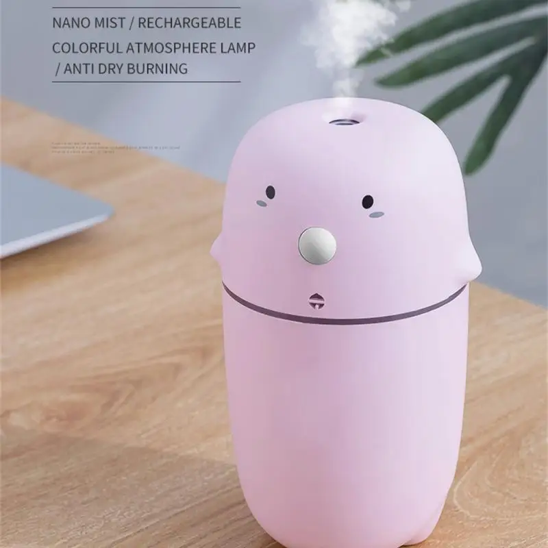 

40ML Mini Air Humidifier Household Desktop USB Car Purifier Diffuser Anion Aromatherapy Lamp Mist Maker Gift Home Accessories