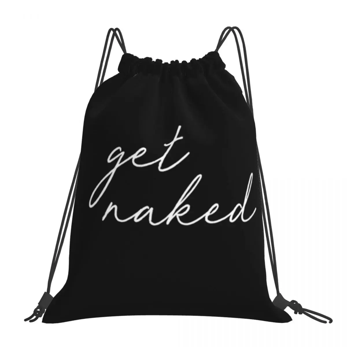 

(2) Рюкзаки Get Naked (2), повседневные Портативные Сумки на шнурке, сумка на шнурке с карманом, спортивная сумка, сумки для книг для студентов и путешествий