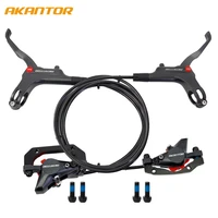akantor mountain road bike parts brake ultra light hydraulic disc brake bicycle brake pads brake kit front 8000rear 1400mm