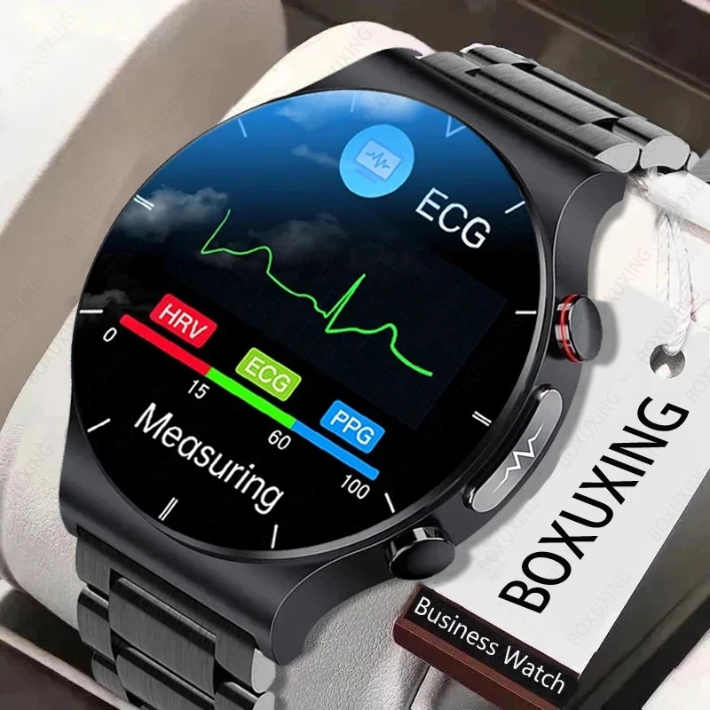 2022 New ECG+PPG Smart Watch Men Blood Pressure Heart Rate Watches IP68 Waterproof Fitness Tracker Smartwatch For Huawei Xiaomi