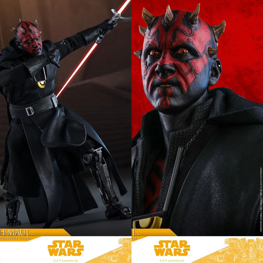 Оригинальный HOTTOYS DX18 масштаб 1/6 Звездные войны Darth Maul 2 0 полный набор 12 дюймов