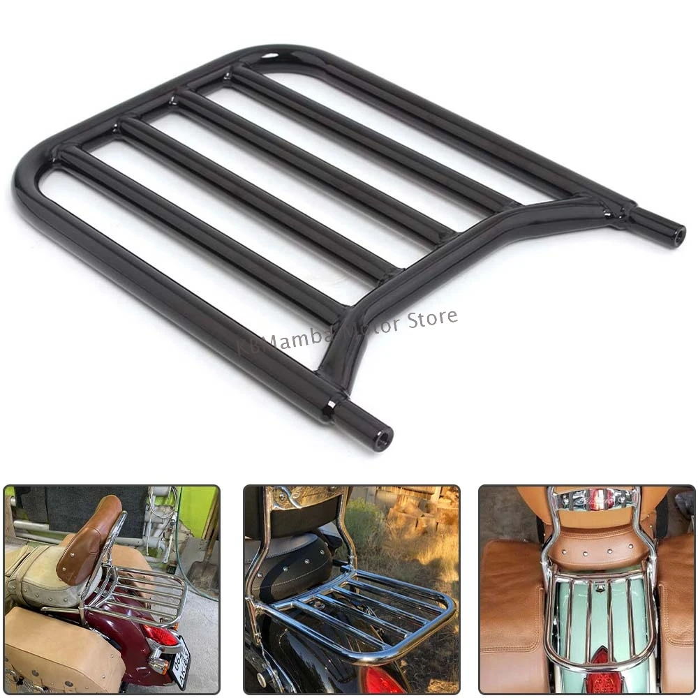 Motorcycle Accessory Backrest Sissy Bar Luggage Rack For Indian Chieftain Chief Springfield Vintage Classic Dark Horse 2014-2022