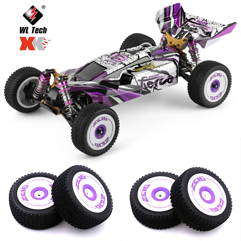 

Rubber Wheel Tires Tyre Replacement Anti Slip Off-road Tire RC Car Parts Front Rear Tyre Accessories for Wltoys XK 144001 124018