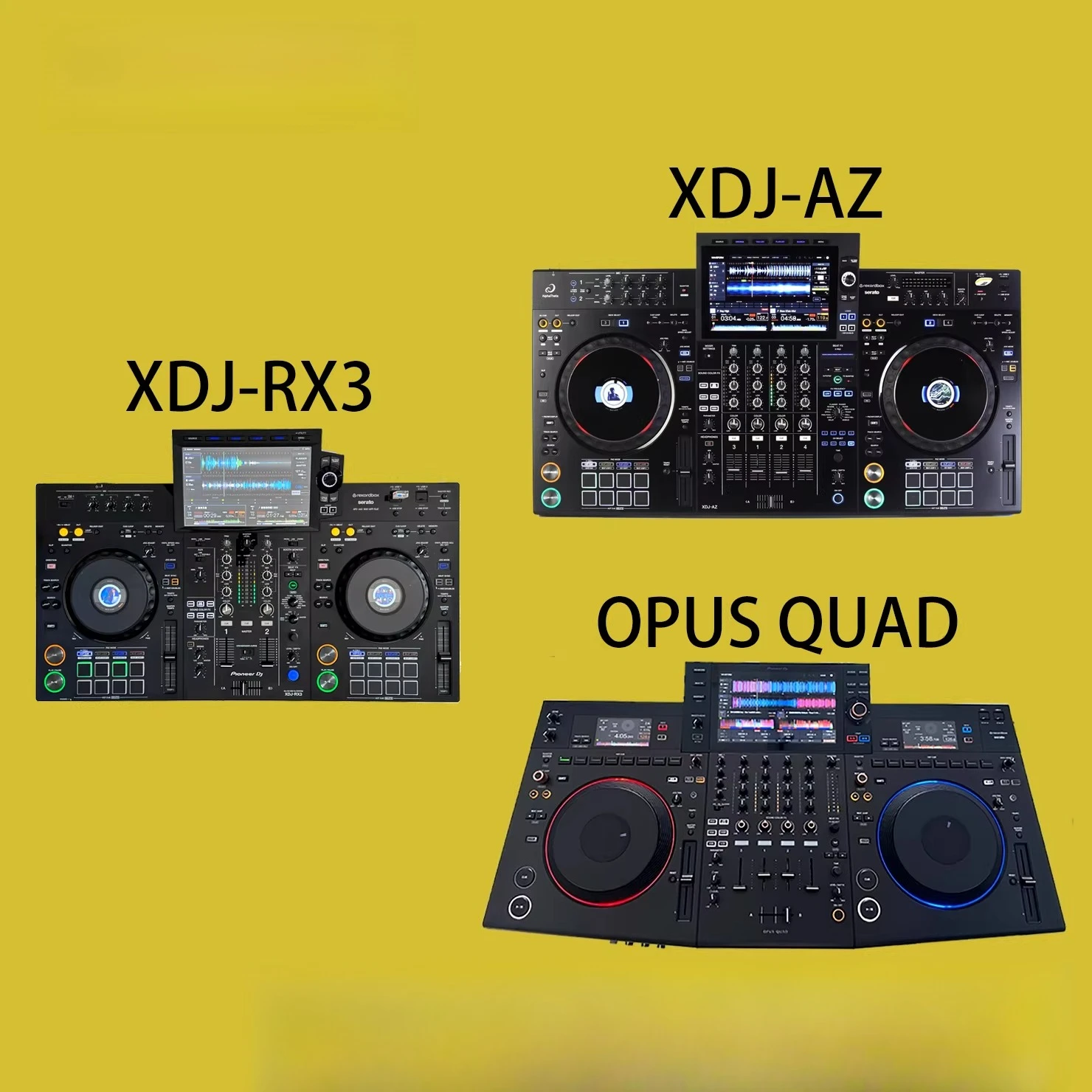 Фото RX3 xDJAZ OPI QUAD XDJXZ Дисковый проигрыватель №2