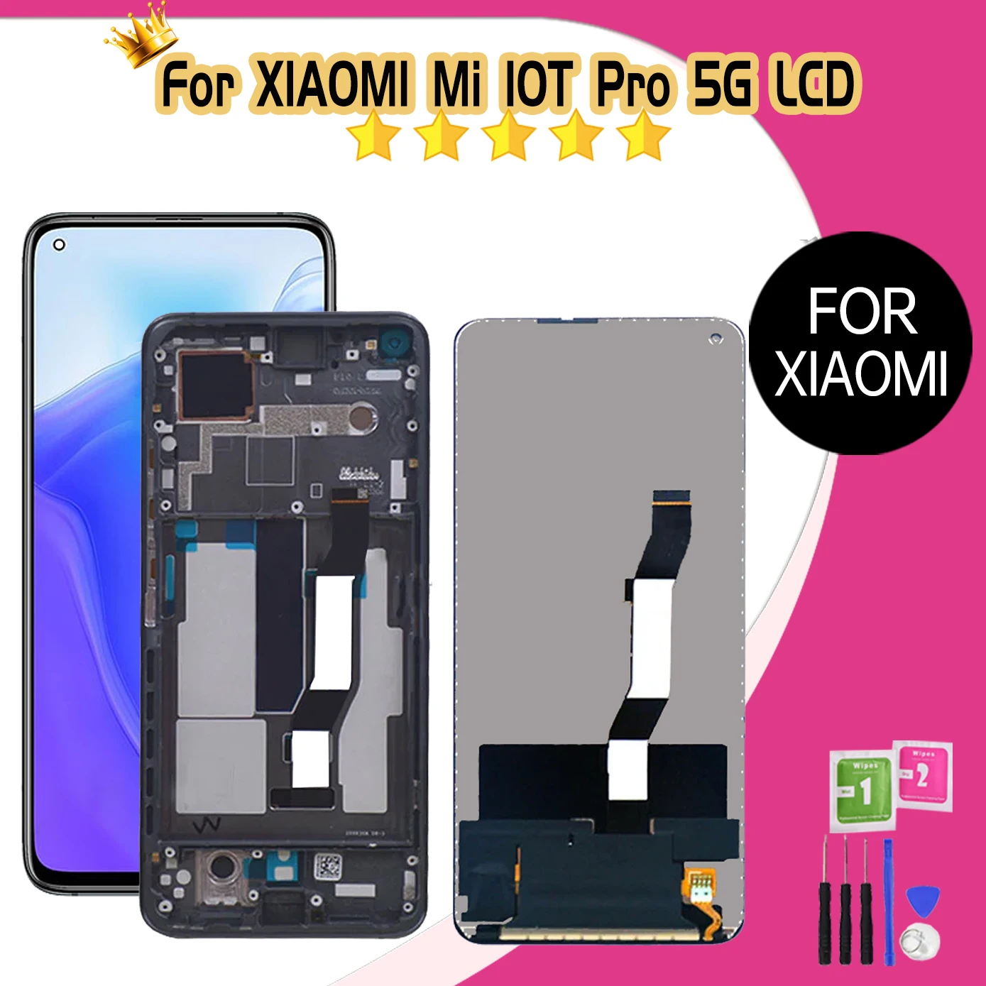 6 67 &quotдля Xiaomi Mi 10T Pro 5G M2007J3SG ЖК-дисплей с сенсорным экраном замена для датчиком