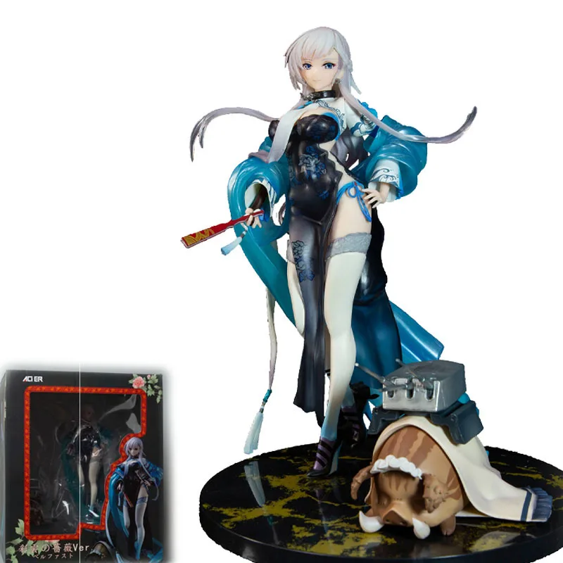 

NEW Anime Alter Azur Lane Belfast Action Figure Azur Lane Rosy Clouds Rosa St Louis Figures 26cm PVC Collection Model Doll Toy