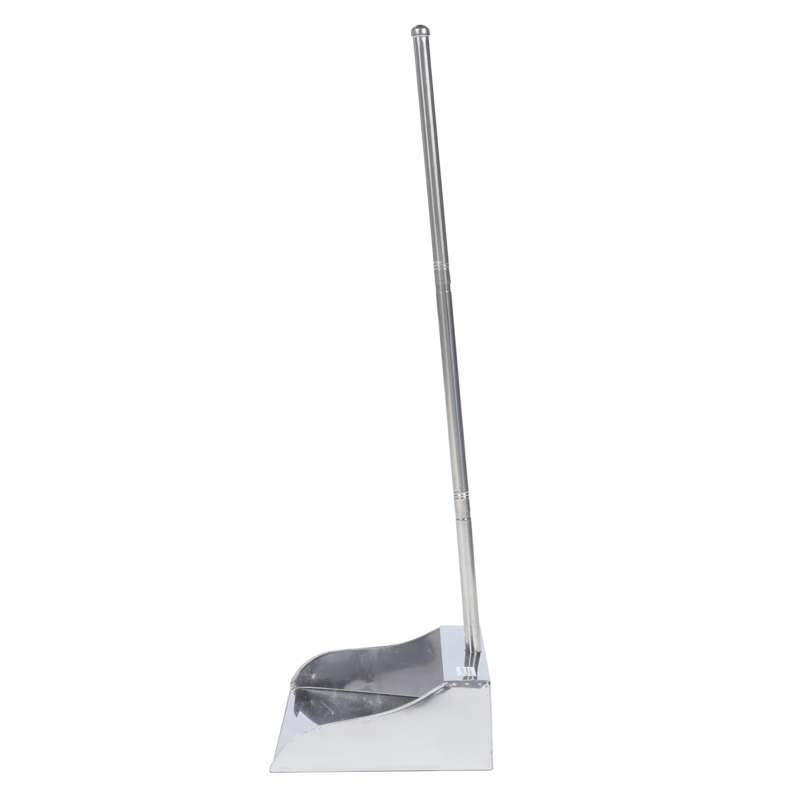 

Dustpan Pan Handle Cleaning Metal Upright Dustpans Pans Stainless Broom Steel Kitchen Garbage Handled Up Stand Trash Heavy Duty