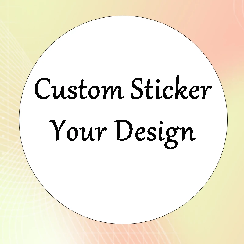 

Custom Sticker Scrapbooking Stamp Cutting Die Adhesive Vinyl Paper Label DIY Car Body Wheel Bike Luggage Gift Packaging Seal