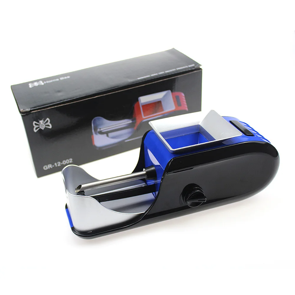 

8mm Electric Easy Automatic Cigarette Rolling Machine Tobacco Injector Maker Roller Automatic Tobacco Machine EU Plug US Plug