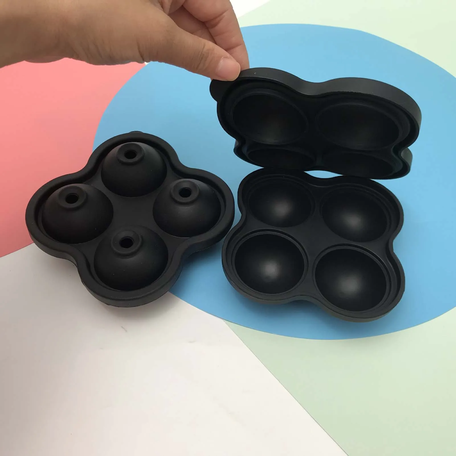 

Ледяной хоккейный шар Maker с 1 отверстием/4 отверстиями, многоразовые быстроразъемные аксессуары для льда