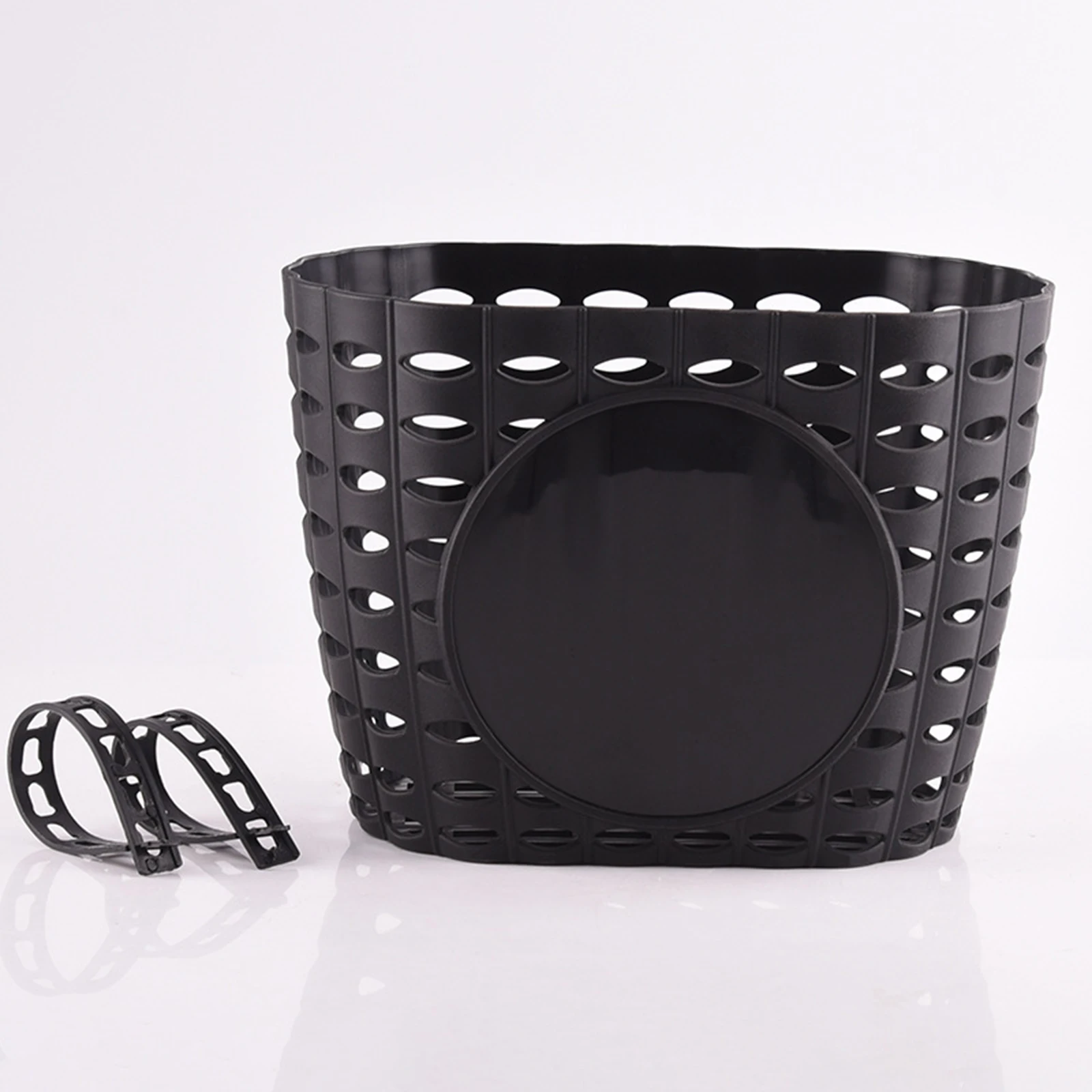 

Bicycle Basket Handlebar Pannier Plastic Hollow Basket Bike Carrying Storage Replacement For Children Bicycle Accessories