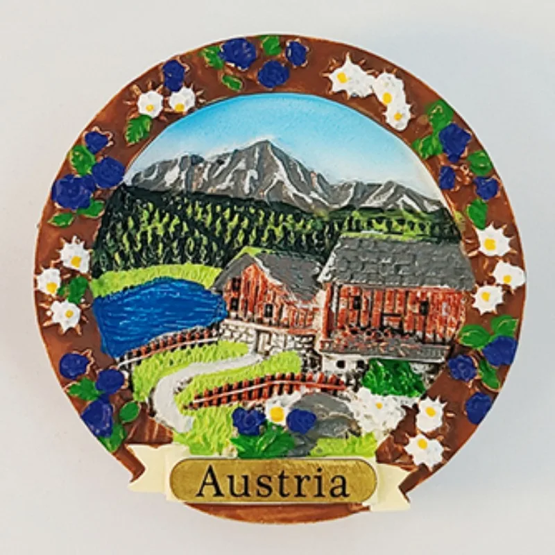 Австрия наклейки на холодильник) berg сувениры для путешествий Innsbruck магниты
