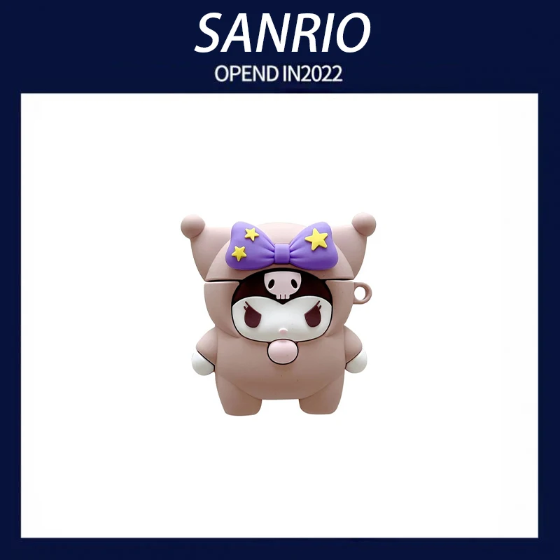 

Airpods Pro Sanrio Case Accesspries Sanrio Kawaii Airpods 123 Por Case Headphone Silicone Soft Shell Cute Doll Friend Gifts
