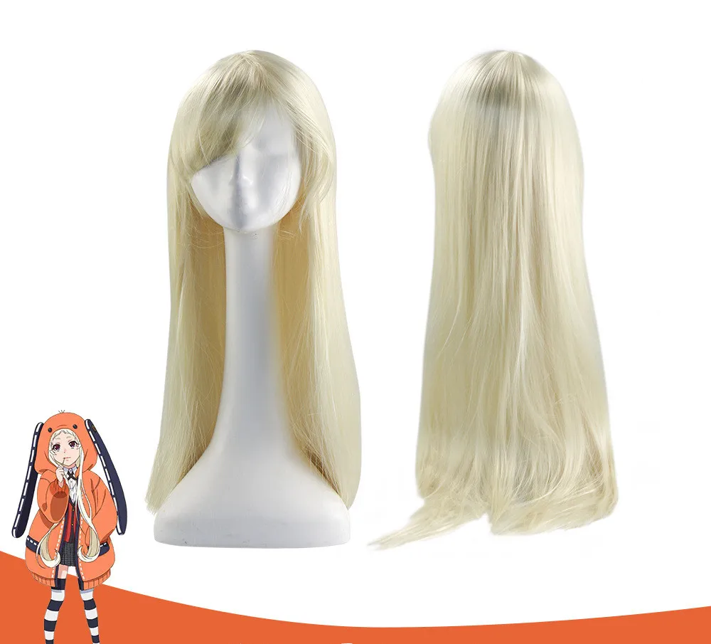 Костюм для косплея по мотивам фильма Eiga Kakegurui Yomozuki Runa парик пальто с желтыми