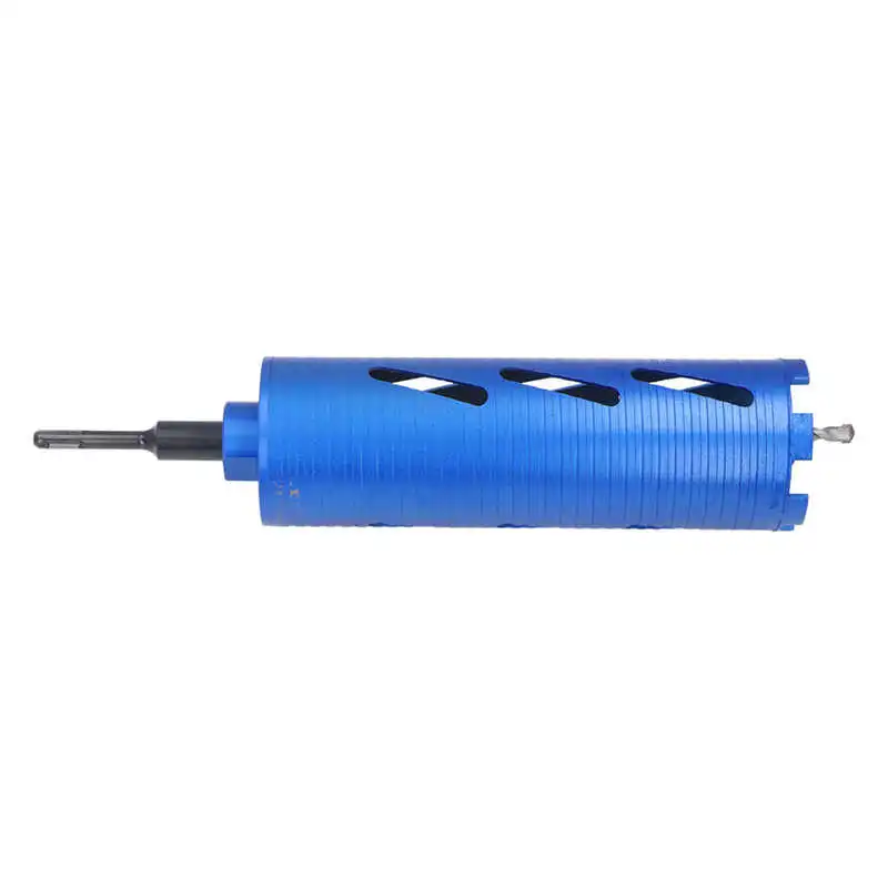 Core Drill Bit 3.5in 5/8‑11 Masonry Core Drill Bit Concentric Shaft 9.5in for Red Brick for Marble