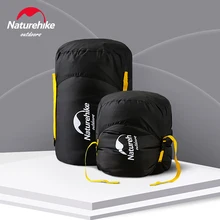 Naturehike 압축 가방 침낭, 물튀김 방지 다기능 캠핑 여행 휴대용 액세서리 보관 자루, 3-4kg