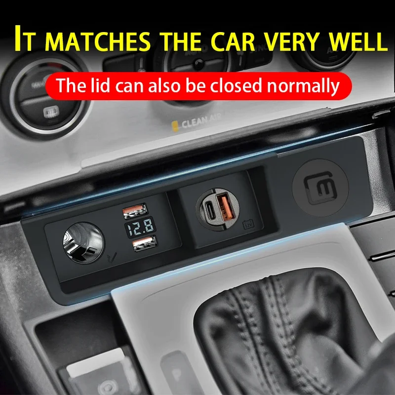 Автомобильное зарядное устройство для VW Passat B6/ B7/ CC/ R36 Разветвитель Прикуривателя