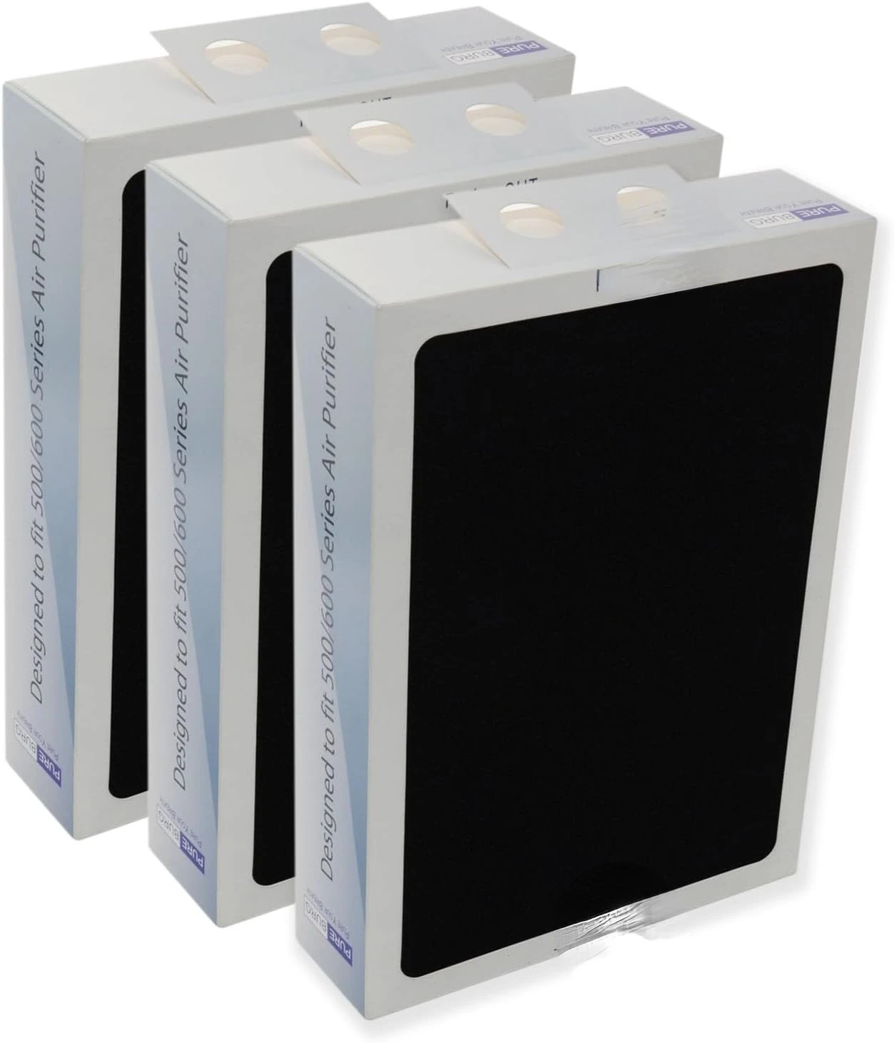 

Replacement True HEPA Filter Set Compatible with Blueair 500/600 Smokestop Classic 503 505 603 650E 550E 501 510 555EB 601 605 5